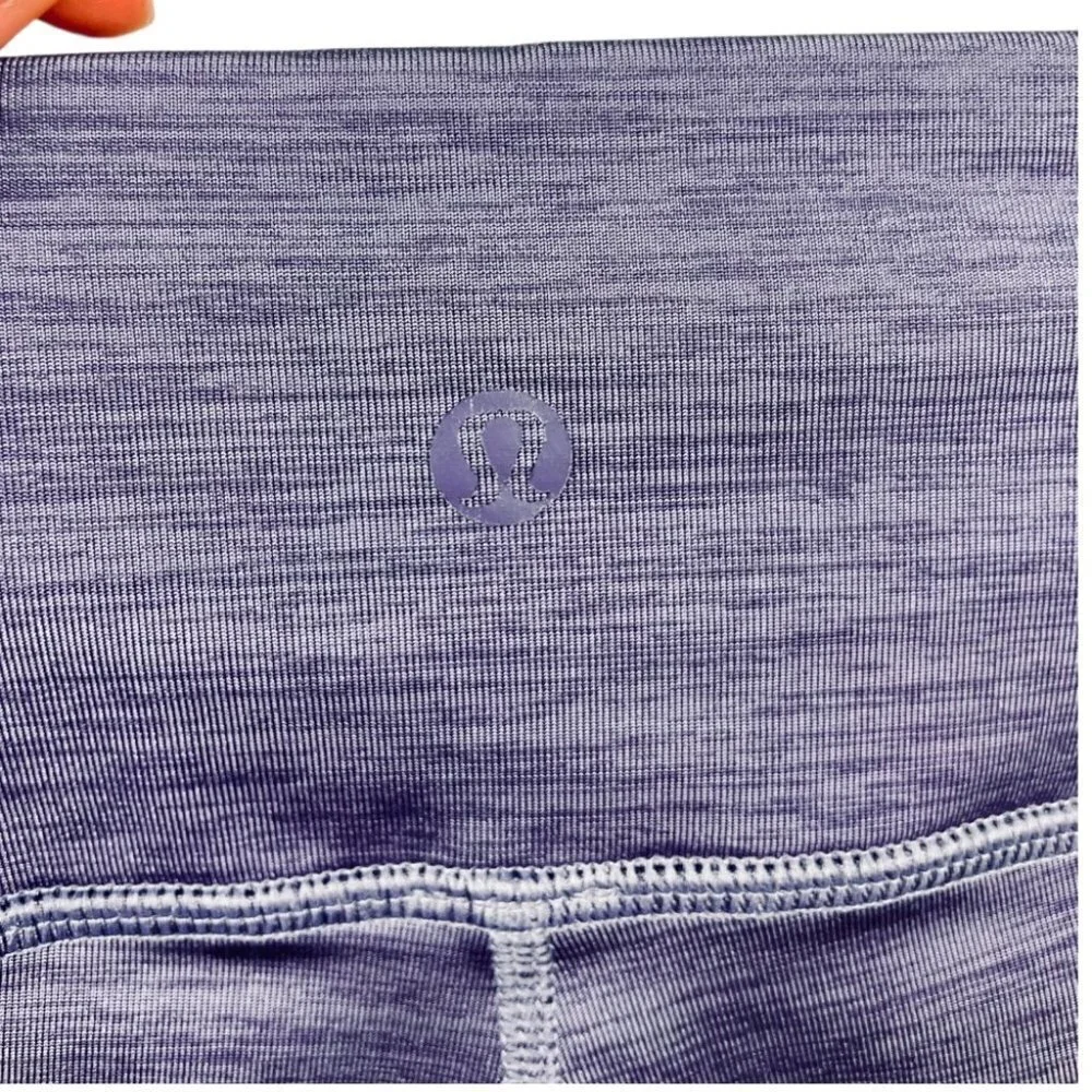 Lululemon Capri Heathered Water Drop Midrise Legging Size XS